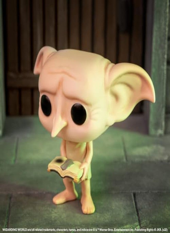 HARRY POTTER Chamber of Secrets 20th Anniversary - Dobby with Diary Funko Pop! Vinyl Figure (Bundled with Compatible Pop Box Protector Case), Multicolor, 3.75 inches - Image 2